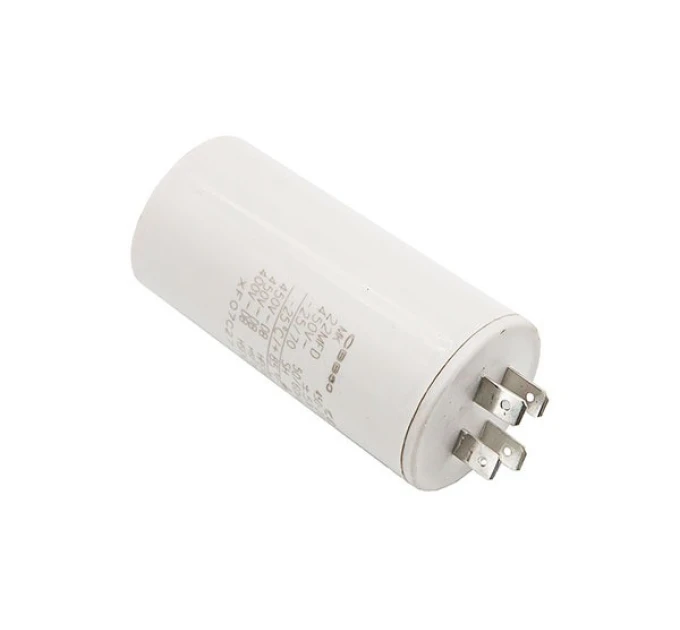Конденсатор CBB60 22 мкФ 450V, з гайкою
