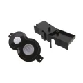 Кнопка декоративная + рамка для мясорубки Moulinex ME110130/JA0 - SS1530000143