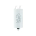 Конденсатор CBB60 25 мкФ 450V, с клеммами, резьбовым креплением и гайкой (LPA)